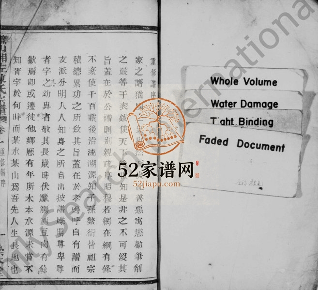 1909年七修萧山湘左陈氏宗谱[10卷]浙江崇本堂陈姓电子版族谱下载