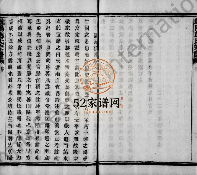 1914年修萧山航坞施氏宗谱 浙江施姓电子版族谱下载