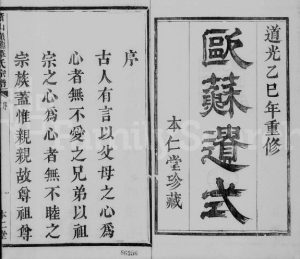 1845年修萧山渔临华氏宗谱 浙江本仁堂华姓电子版族谱下载