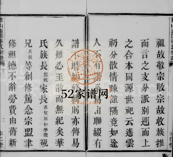 1845年修萧山渔临华氏宗谱 浙江本仁堂华姓电子版族谱下载