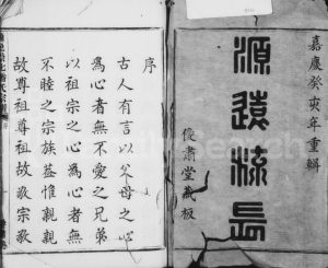 1803年修萧邑崇化潘氏宗谱 浙江萧山僾肃堂潘姓电子版族谱下载