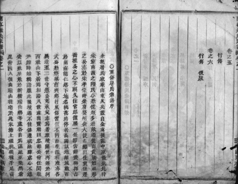 1946年重修兰江屠氏宗谱[6卷]浙江兰溪屠姓电子版族谱下载