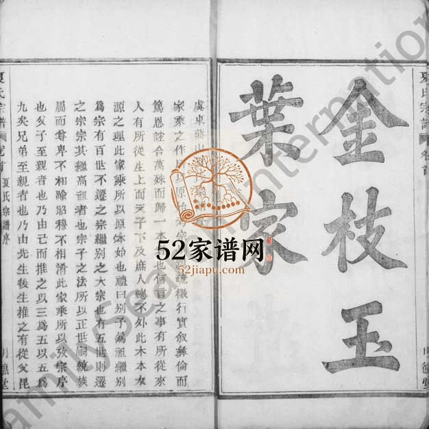 1858年修虞东蒋山夏氏宗谱[6卷首1卷]浙江上虞明德堂夏姓电子版族谱下载