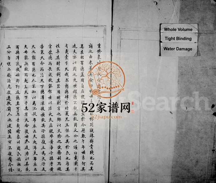 1919年修象川周氏宗谱 浙江永嘉周姓电子版族谱下载
