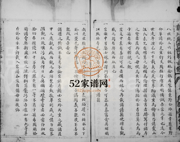 1950年修象川周氏欓溪房谱 浙江永嘉周姓电子版族谱下载