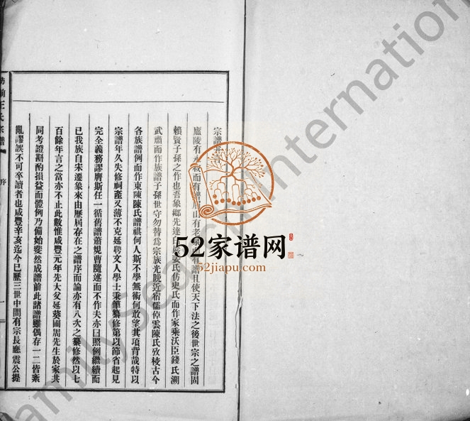 1940年修象西舫前王氏宗谱 浙江象山王姓电子版族谱下载