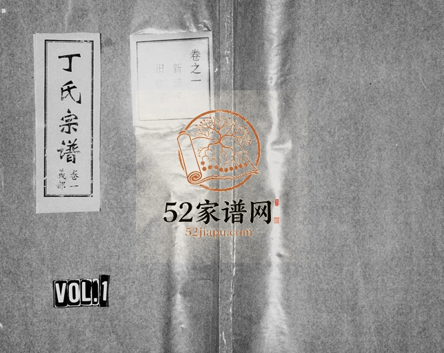 1997年修贞溪丁氏宗谱[5卷]浙江缙云丁姓电子版族谱下载