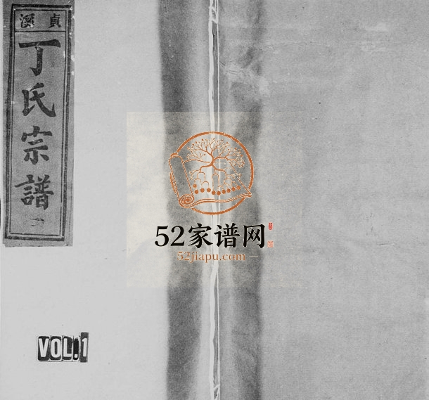 1992年修贞溪丁氏宗谱[8卷及卷首]浙江缙云丁姓电子版族谱下载