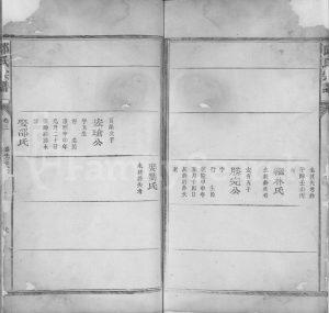 1918年修邱氏宗谱[残卷3]浙江常山邱姓电子版族谱下载