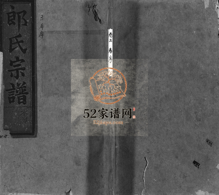 1919年修华溪义丰乡三门郎氏宗谱[12卷]浙江永康郎姓电子版族谱下载