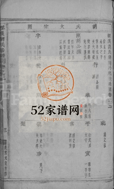 1938年修酥溪胡氏宗谱 浙江义乌胡姓电子版族谱下载