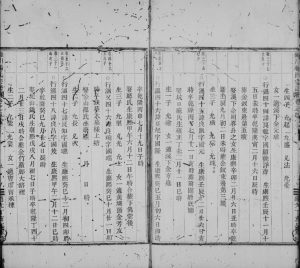 1827年修钟川杨氏宗谱[残卷]浙江永嘉杨姓电子版族谱下载
