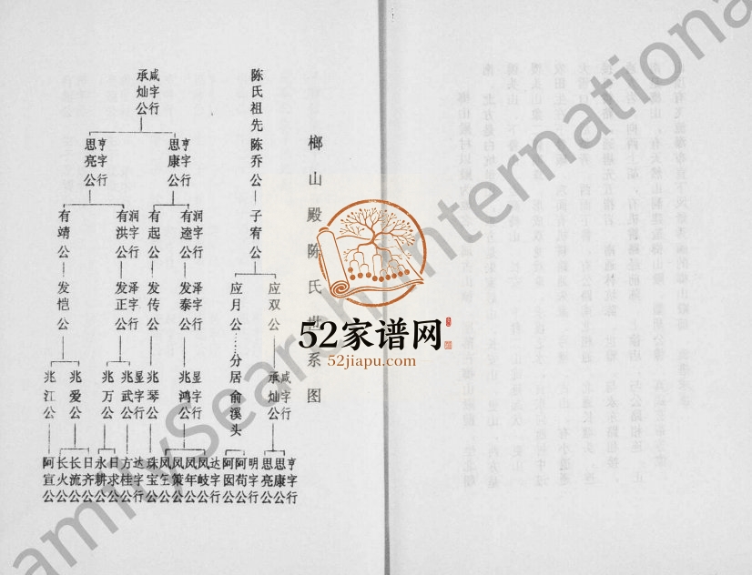 1994年修陈氏宗谱 浙江永康陈姓电子版族谱下载