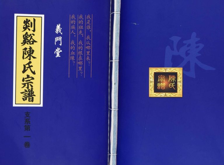 2011年修剡溪陈氏宗谱 浙江绍兴 安徽贵池义门堂陈姓pdf电子版族谱下载