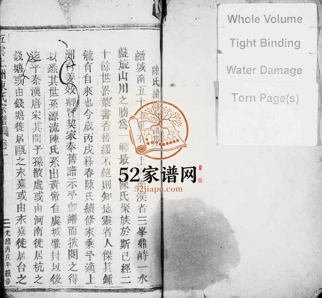 1923年五云上洲陈氏宗谱[7卷]浙江缙云陈姓pdf电子版族谱下载