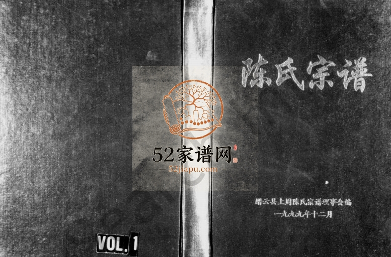 1999年陈氏续修谱牒[11卷]浙江缙云陈姓电子版族谱下载